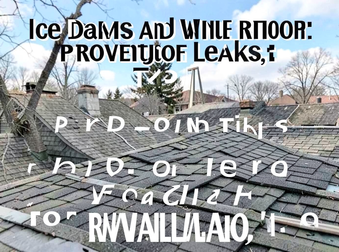 Ice Dams and Winter Roof Leaks: Prevention Tips for Waterloo, IA