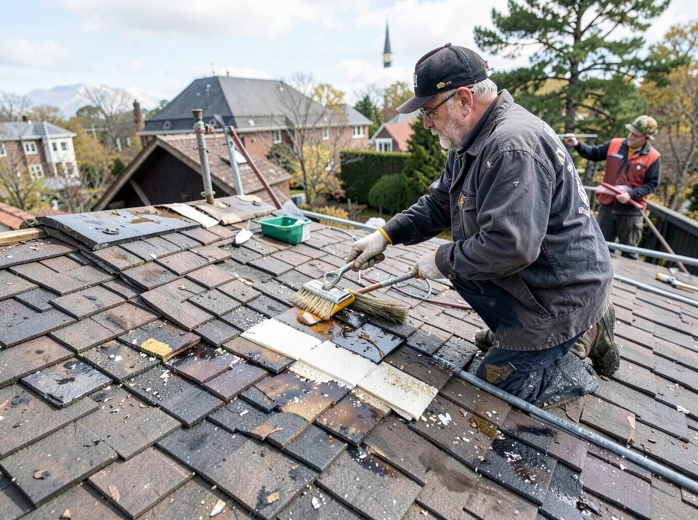 roofing contractor in Cityview, IA