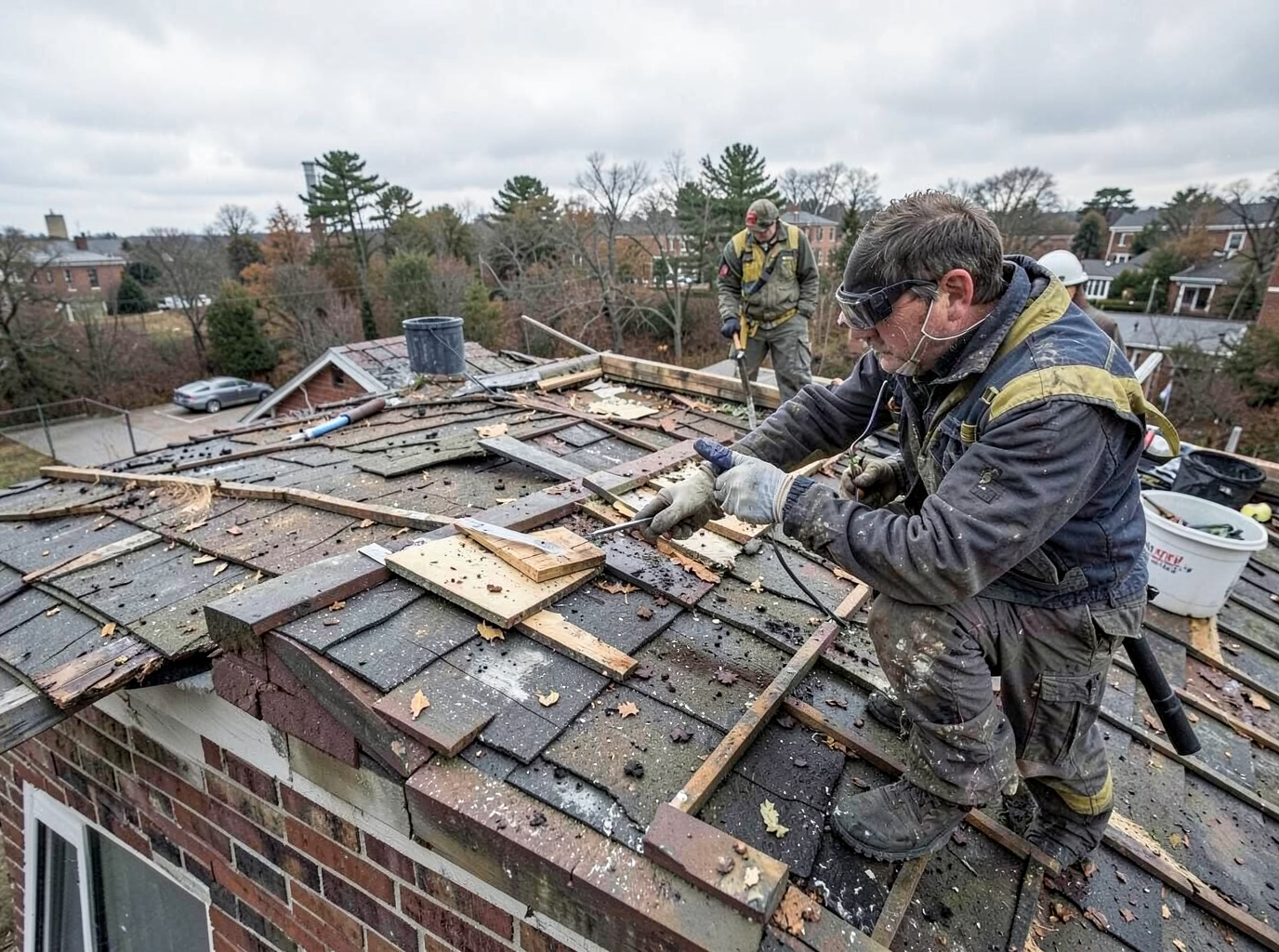 roofing contractor in West Waterloo, IA